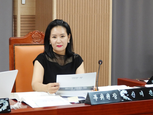 아산시의회 신미진 의원, 기계식주차장 안전검사 사실상 방치... 시민안전 외면한 행정에 강력비난